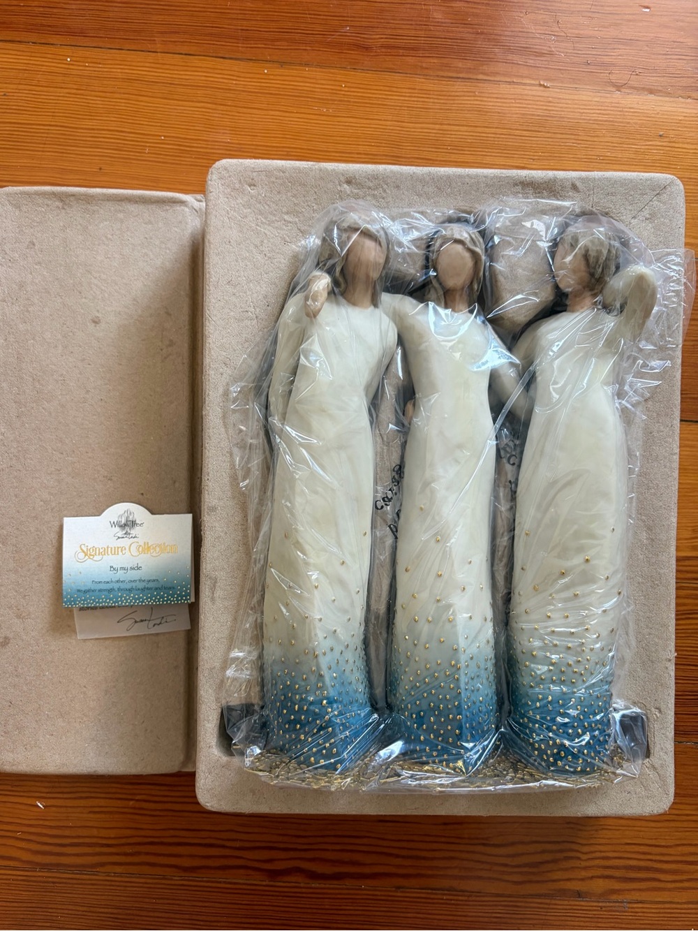 Willow Tree By My Side Figurine Signature Collection NIB 3 Sisters Gifts Home - Picture 2 of 4